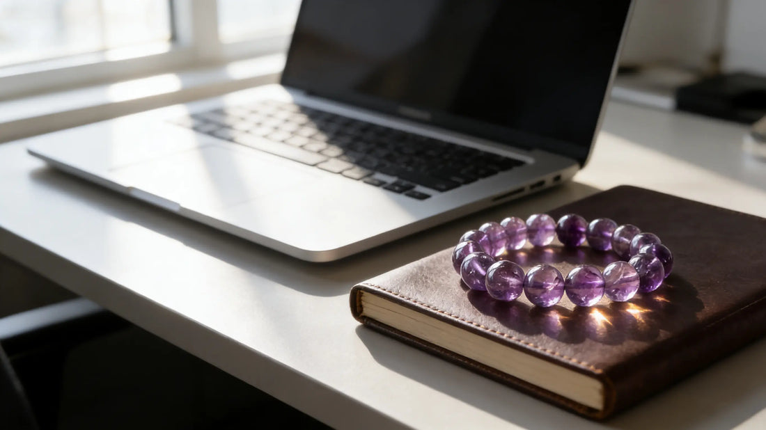 Crystals for Focus: Why Amethyst is the Secret Weapon for Productivity