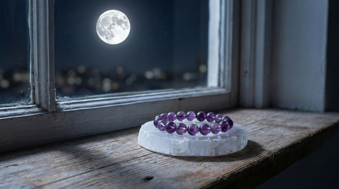 how-to-charge-amethyst-bracelet-moonlight-selenite