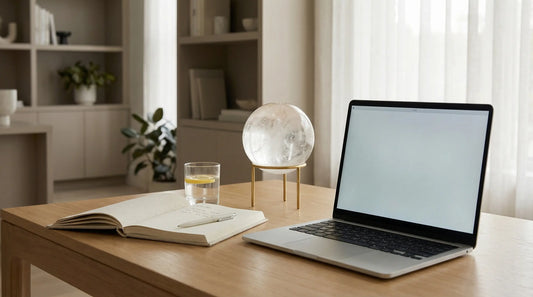 Desk Objects for Focus: A Minimal Remote Work Setup