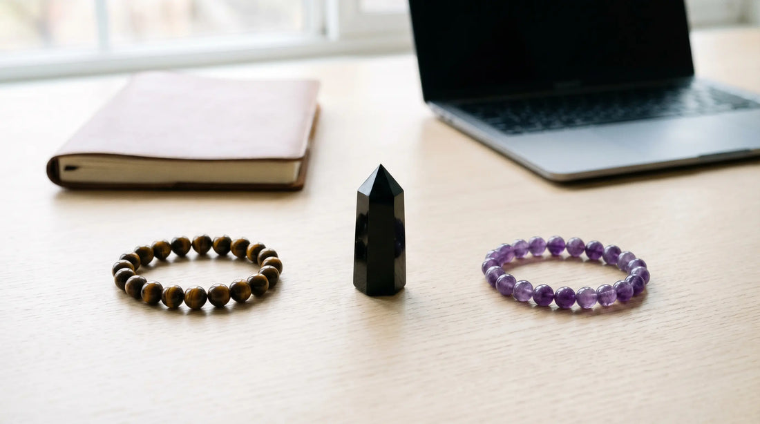 Tiger’s Eye vs Obsidian vs Amethyst: Which Focus Object Is Best for Your Desk, Work Style, and Daily Routine?
