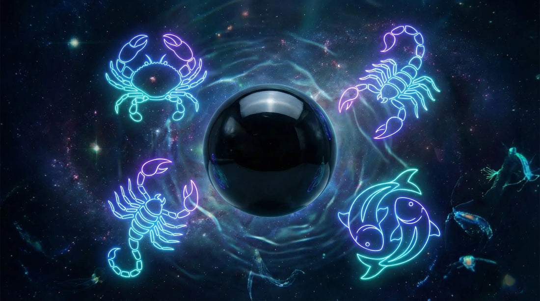 The Water Sign Survival Guide: Why Scorpios, Cancers & Pisces Need Obsidian