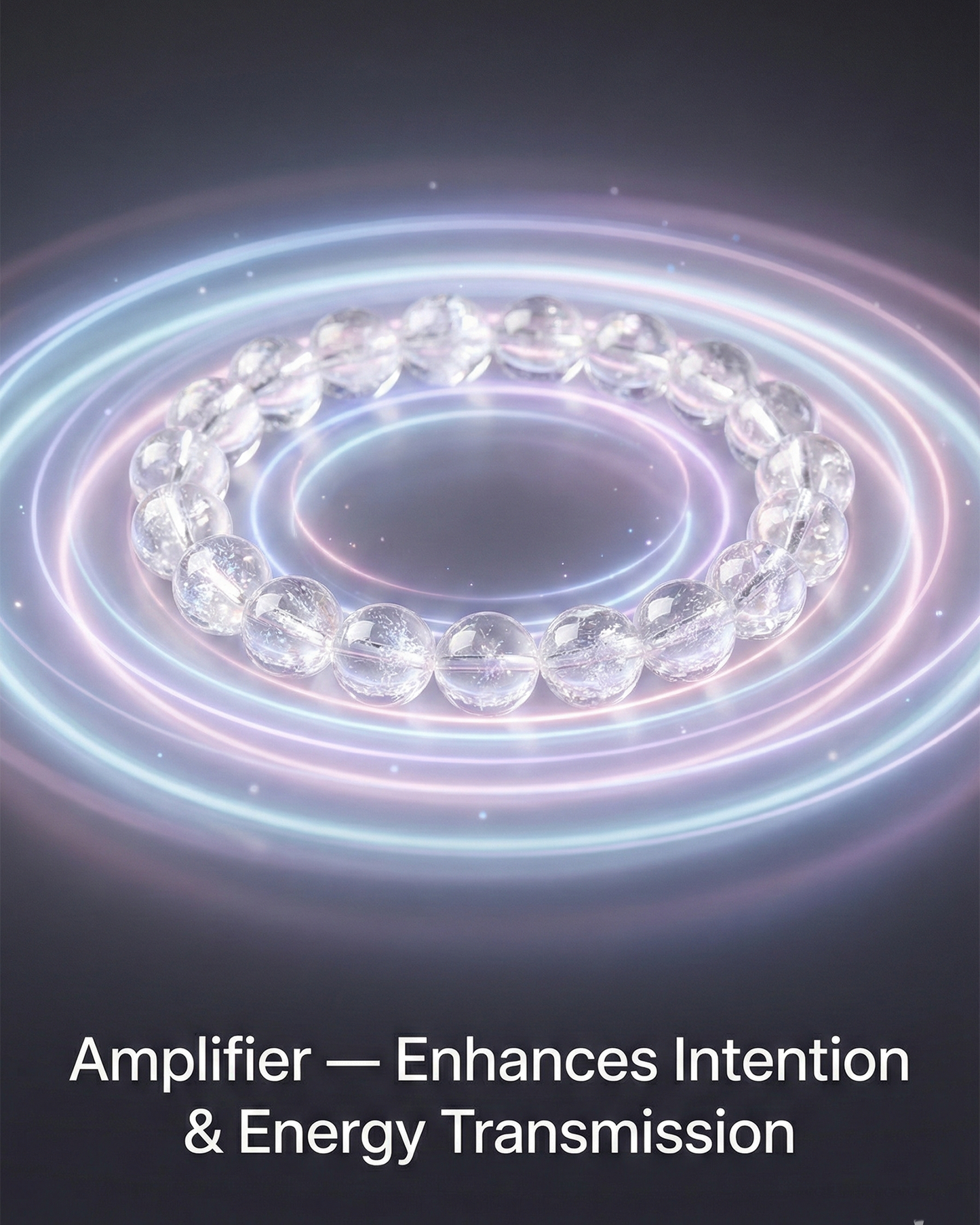 Natural Clear Quartz Bracelet — Clarity & Energy Amplifier (10mm / 12mm)