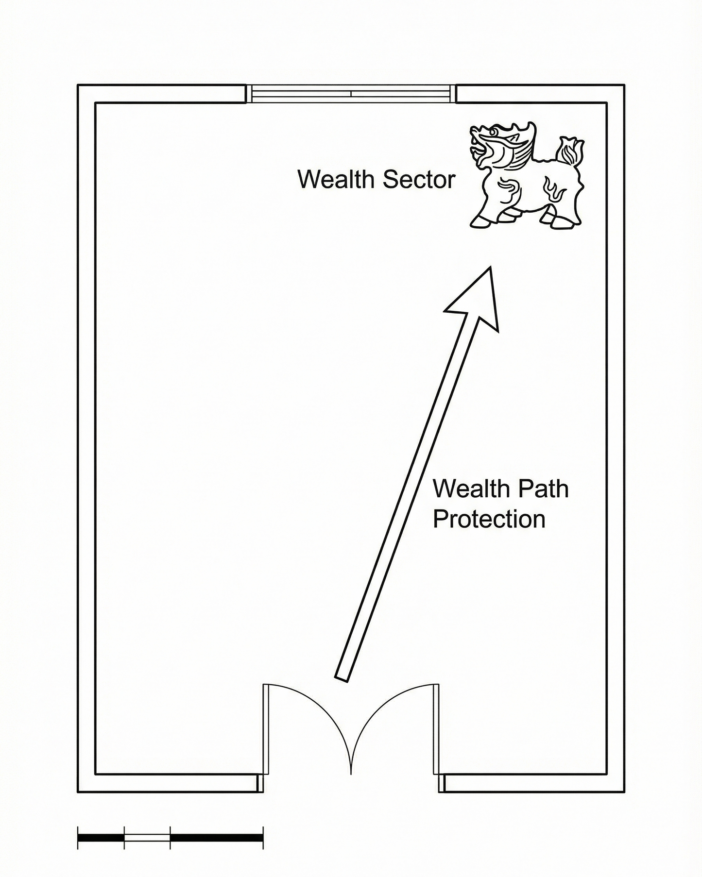 Natural Black Obsidian Qilin Protector — Wealth & Guardian Energy