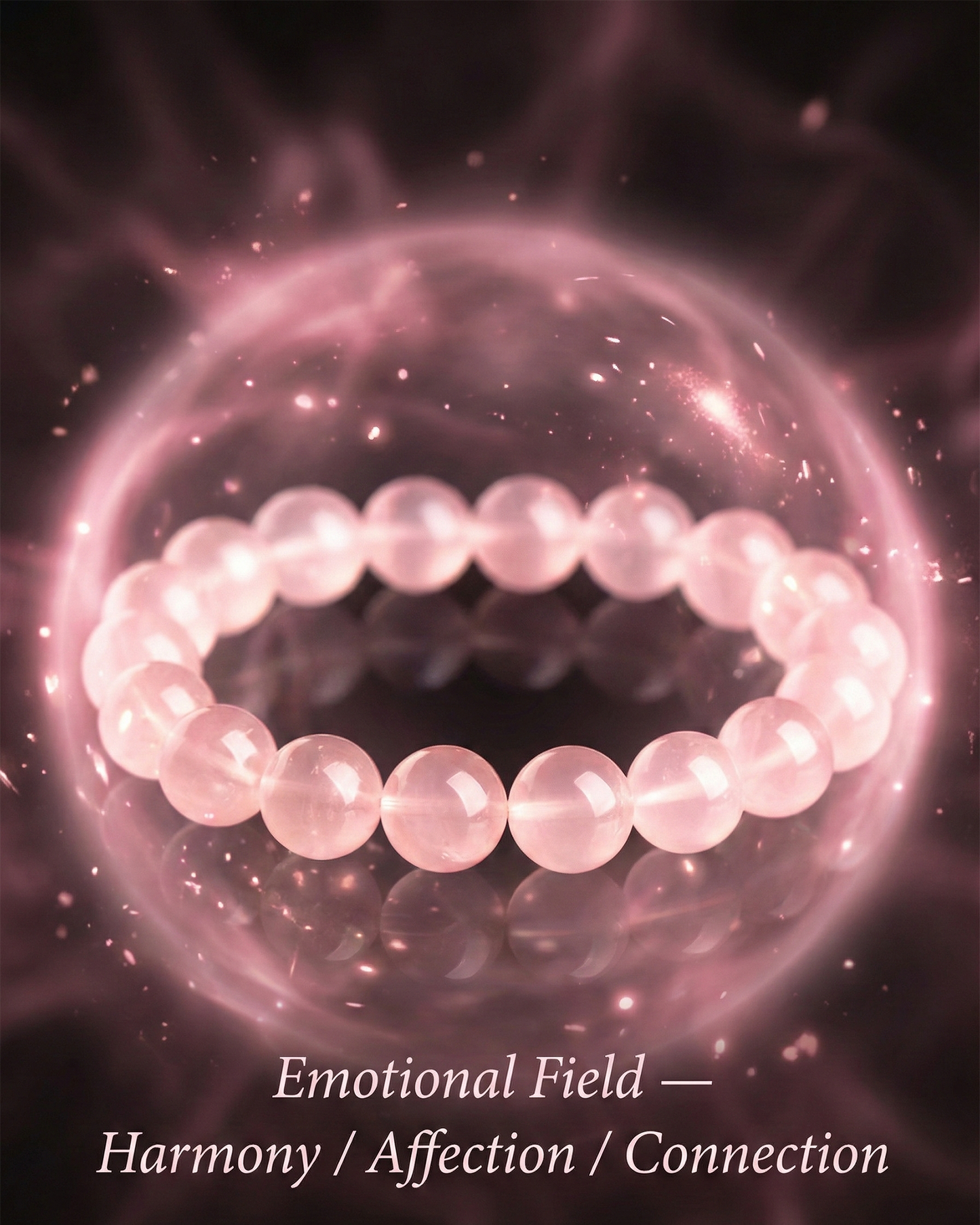 Natural Rose Quartz Bracelet — 7A Grade (10mm / 12mm Beads)