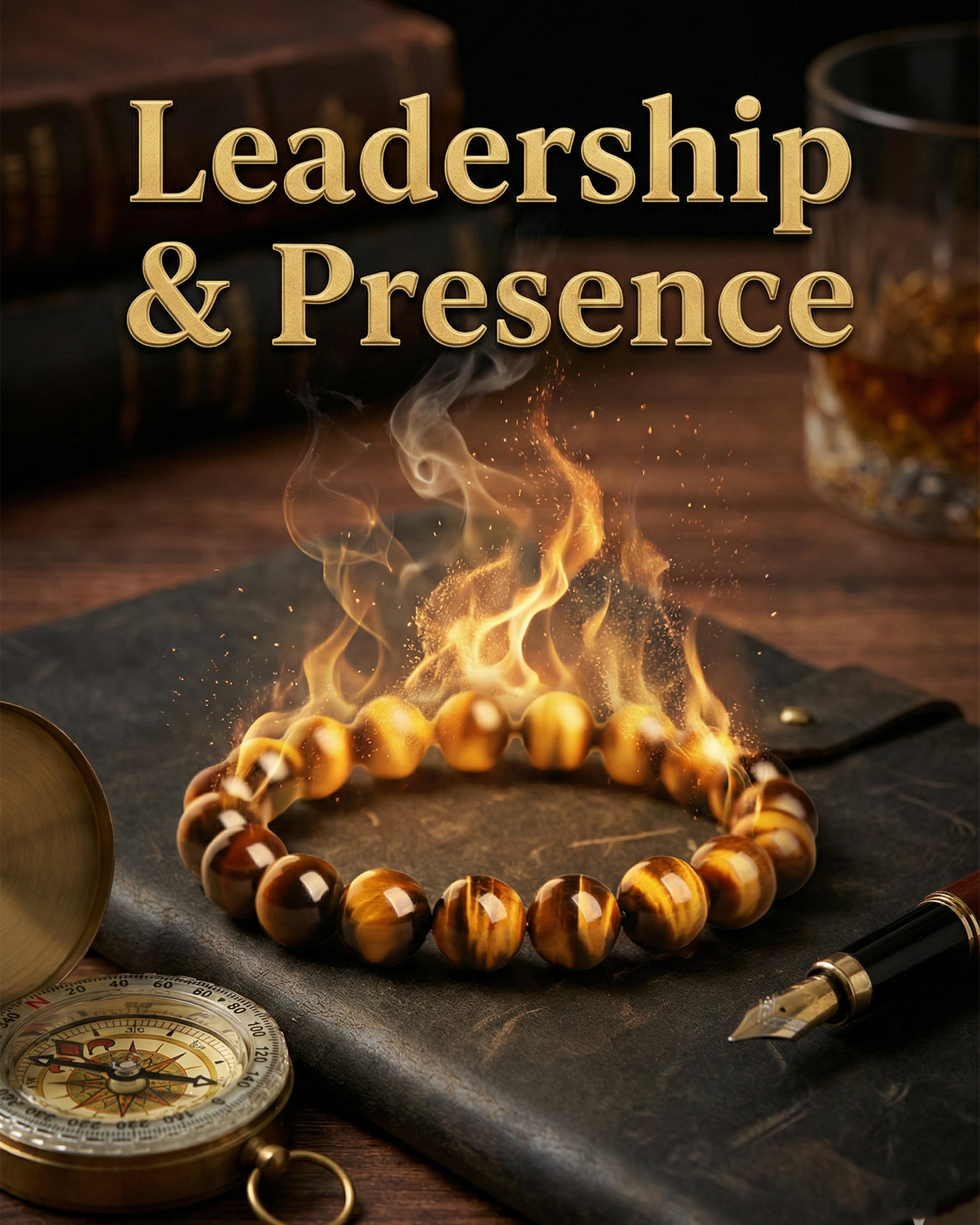 Natural Tiger’s Eye Bracelet — Willpower & Boundary (10/12/14mm)