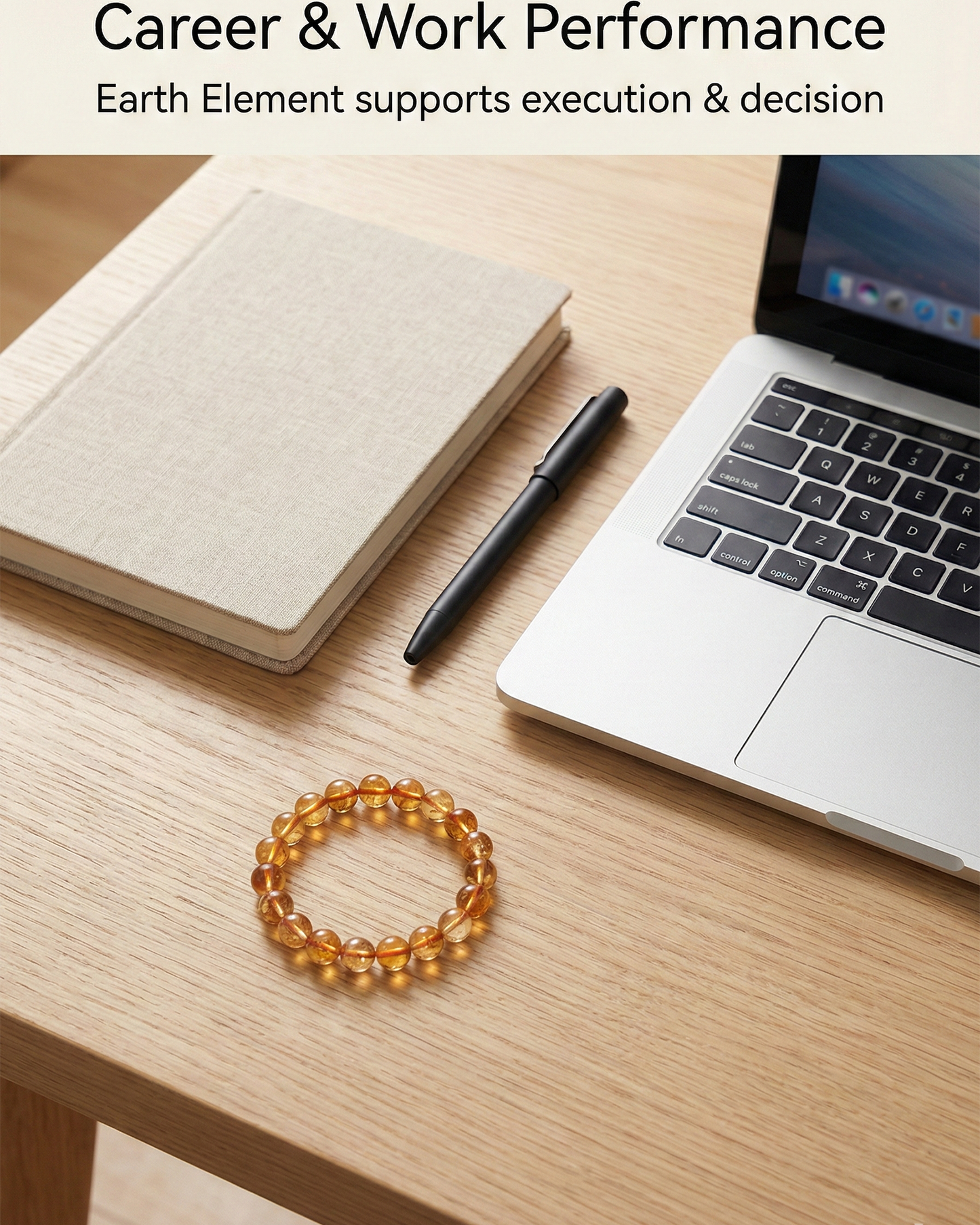 Natural Citrine Bracelet — Action & Wealth Energy (10mm / 12mm)