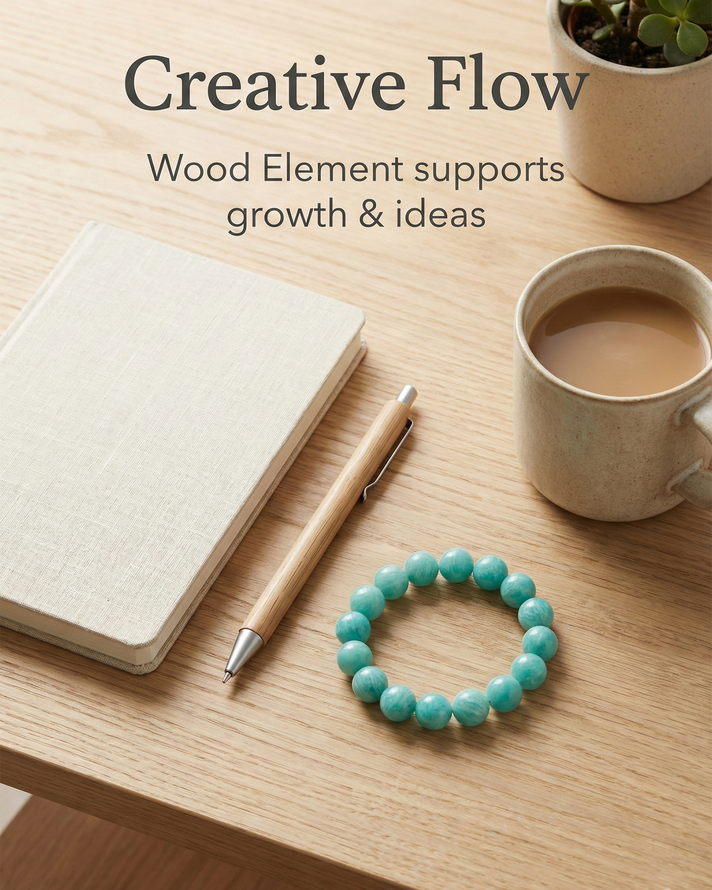 Natural Amazonite Bracelet — Expression & Communication (10mm / 12mm)