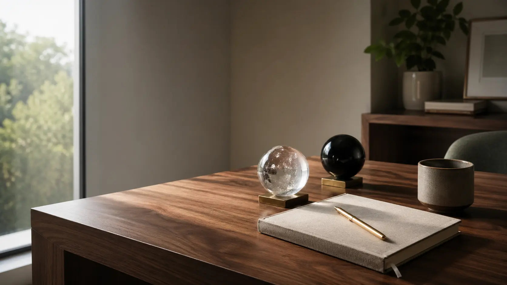 Objects with meaning for work, home, and new chapters.